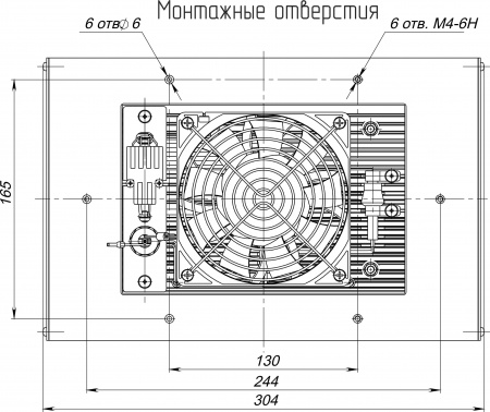 Термоэлектрический охладитель UNISPLIT-400-24-65-00